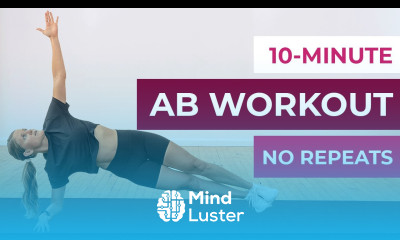 10 Minute Ab Workout for Women No Repeat