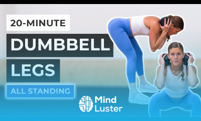 20 Minute Leg Workout At Home Standing Workout