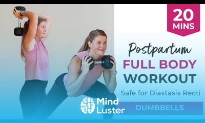 LIVE 20 Minute Full Body Postpartum Workout Safe for Diastasis Recti