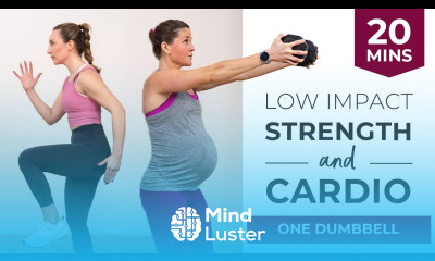 20 Minute Low Impact Strength Cardio Workout One Dumbbell