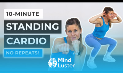 10 Minute Low Impact Cardio All Standing No Equipment