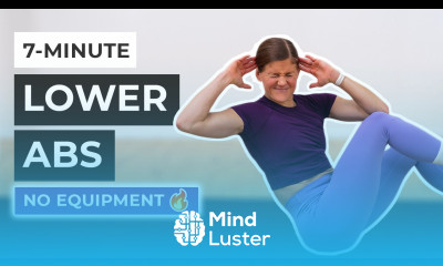 7 Minute Lower Abs Workout No Repeat No Equipment