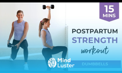 LIVE 15 Minute Postpartum Workout For Rebuilding Strength At 6 Weeks Postpartum
