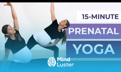 15 Minute Prenatal Yoga For Third Trimester Labor Prep