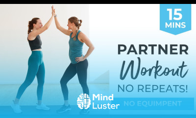 15 Minute Bodyweight PARTNER Workout 10 Full Body Partner Exercises