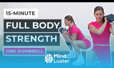 15 Minute One Dumbbell Workout Full Body Strength