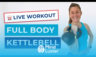 Live 30 Minute Full Body Kettlebell Workout Or 1 Dumbbell