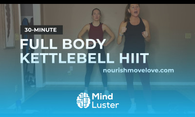 LIVE WORKOUT 30 Minute Kettlebell HIIT Or Single Dumbbell Replay