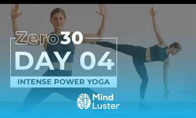30 Minute INTENSE Power Yoga No Equipment Zero30 Day 4