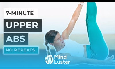 7 Minute Upper Abs Workout No Repeat No Equipment