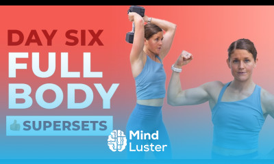 Build 30 Day 6 30 Minute Full Body Superset Workout Arm Focus