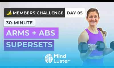 Members Challenge Day 5 30 Minute Arms and Abs Supersets