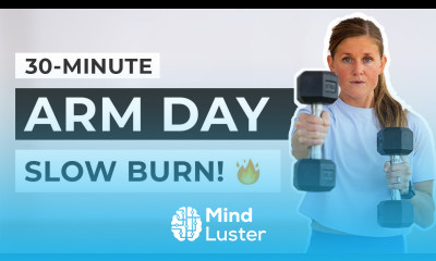 Live 30 Minute Upper Body Push Workout Slow Burn