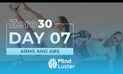 30 Minute Abs and Arms Workout No Equipment Zero30 Day 7