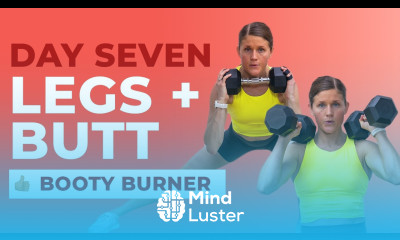 Build 30 Day 7 30 Minute Quad and Glute Workout Dumbbells