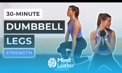 30 Minute Dumbbell Leg Workout Strong Legs