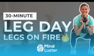 Live 30 Minute Leg Day Workout Slow Burn Supersets