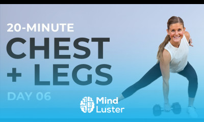 Strong 20 Day 6 20 Minute Chest and Leg Workout
