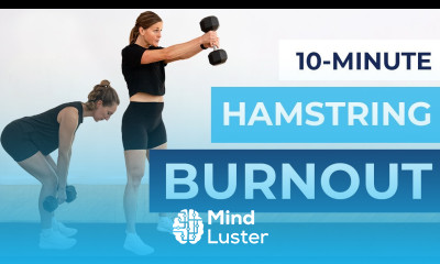 10 Minute Hamstring Workout At Home