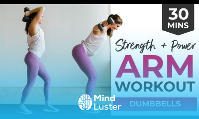 30 Minute Arm Workout with Dumbbells Upper Body Strength Cardio