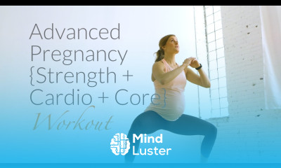 Advanced Pregnancy Strength Cardio Core Workout Low Impact Prenatal Workout