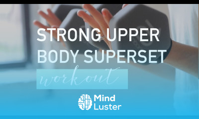 strong upper body superset workout with supernola