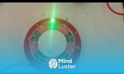 Roulette circuit with touch switch using IC4017