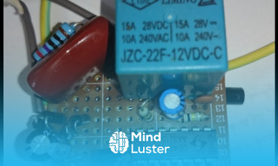 220v ON OFF latching touch switch with only one touch plate