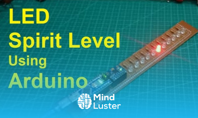 Spirit Level With LEDs Using Arduino Nano and gyroscope with code