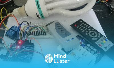 Turn ON OFF electric appliances using any IR remote control with code