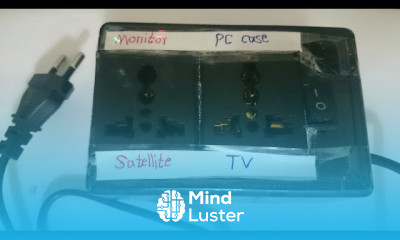Power saver circuit for TV and satellite or monitor and computer case
