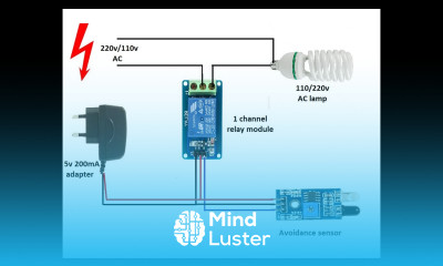 220v avoidance switch using FC 51 without arduino