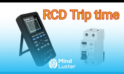 RCD Trip time test by using Oscilloscope