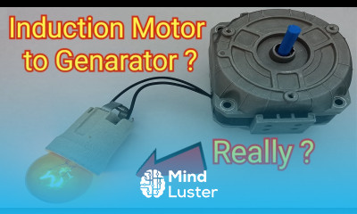 Induction Motor as Generator Does it work Permanent Magnet Generator