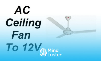 How to Convert AC Ceiling fan motor to 12V BLDC
