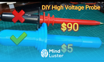 DIY High Voltage Probe HV Probe Explained