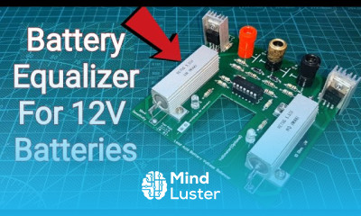 How to make 12V 24V Battery Equalizer Battery Balancer