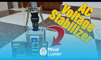 Automatic AC Voltage Stabilizer Without microcontroller Motorized