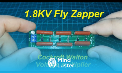 1850V Cockroft Walton Voltage Multiplier Bug Zapper Circuit