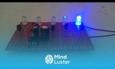 LED chaser with only one IC555