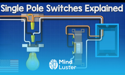 Single Pole Switch Lighting Circuits How to wire a light switch