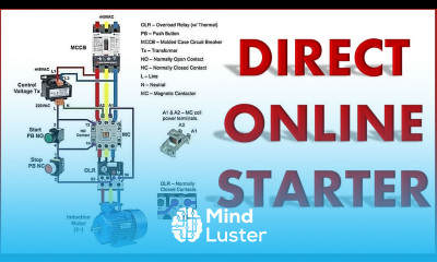 Direct Online Starter Connection Diagram Step by Step