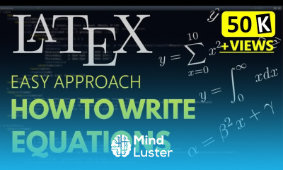 Latex Tutorial How to Write Equations in LaTeX Math Equations in LaTeX