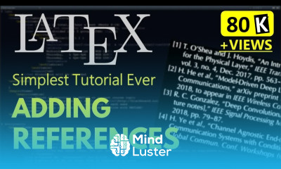 How to Generate References in LaTeX BibteX Bibliography in LaTeX