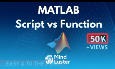 Learn How to Write Functions and Scripts in MATLAB MATLAB Script vs ...