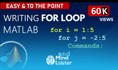 Creating a for loop in MATLAB How to Use for Loop in MATLAB Nested for Loop MATLAB