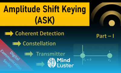 Amplitude Shift Keying ASK Modulation and Demodulation Part 1