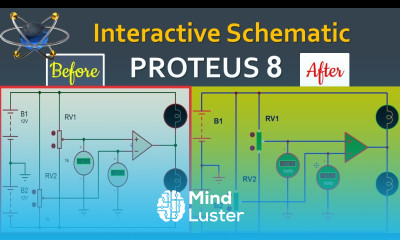 Colorful Schematic in Proteus 8 Proteus 8 9 Beginners Tutorial