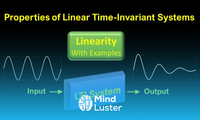 Linear Time Invariant LTI Systems Linearity Property with Examples