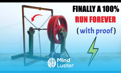 Build Flywheel Spring Machine Make Electricity Free Energy Generator 220v Perpetual Motion